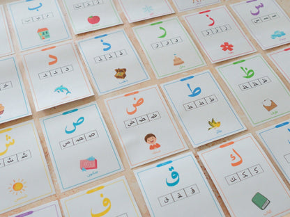 Arabic Alphabet Flashcards