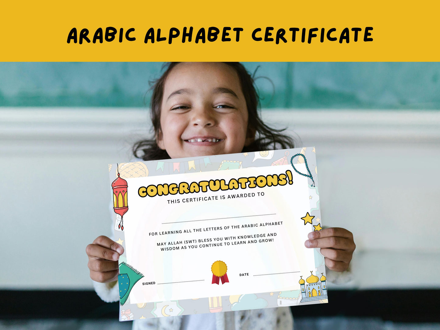 Arabic Alphabet Certificate