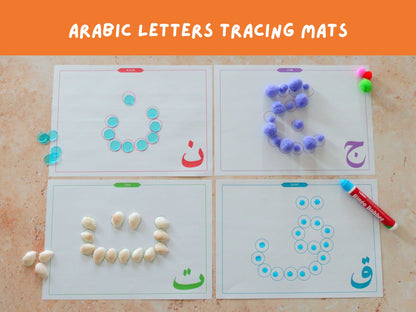 Arabic Alphabet Activity Mats