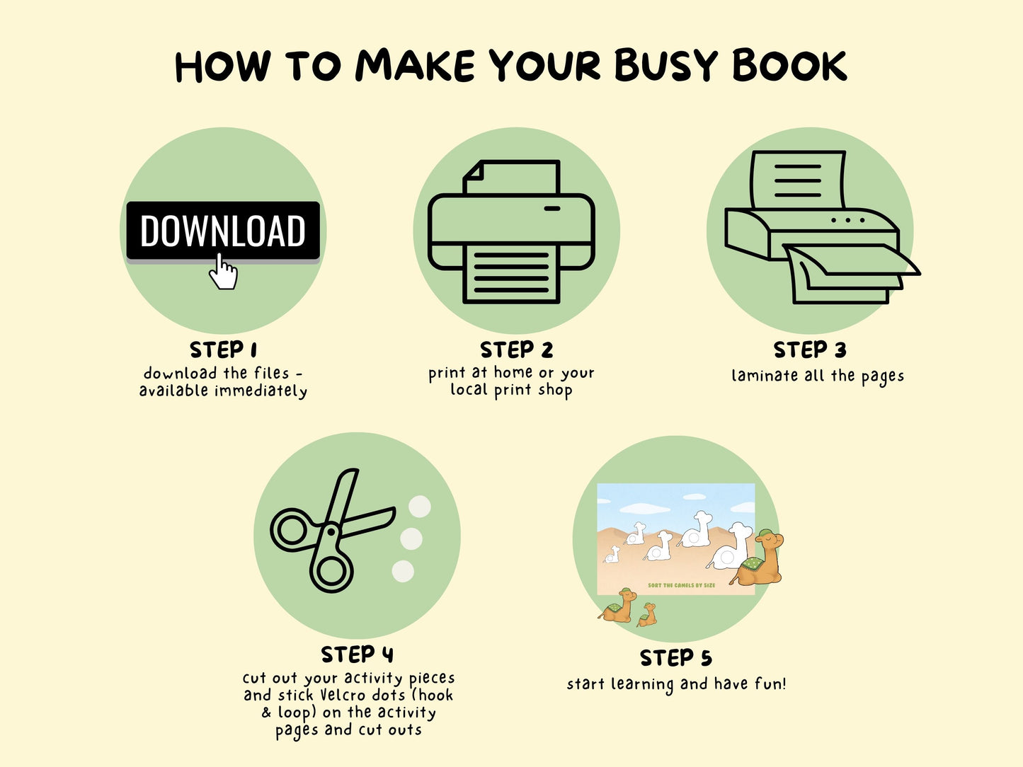 Islamic Busy Book Printable