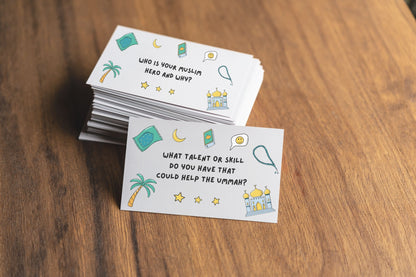 Islamic Conversation Cards Printable