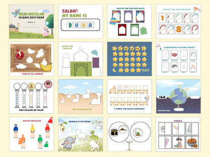 Islamic Busy Book Printable